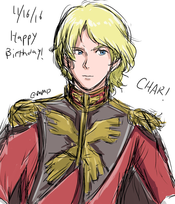 Happy Birthday Char Aznable!