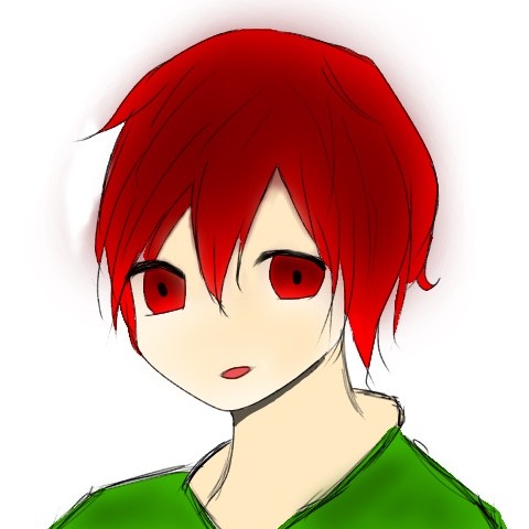 赤髪の男の子