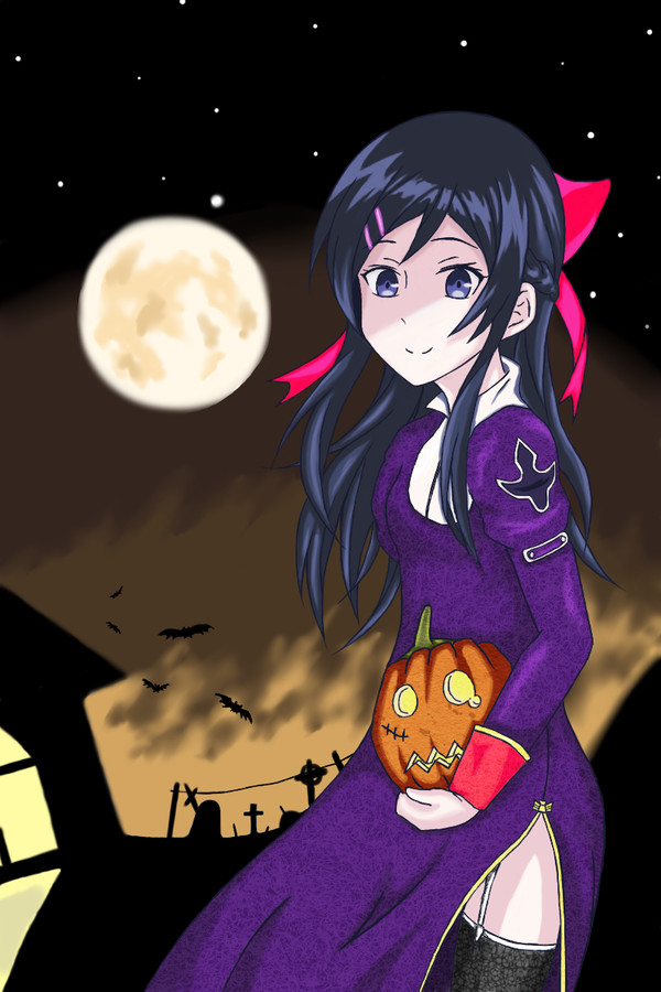 ハロウィンのあやせ