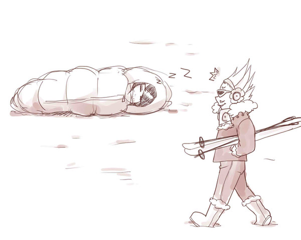 「相澤先生のスキー」