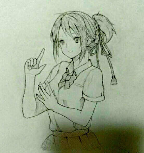 临摹w