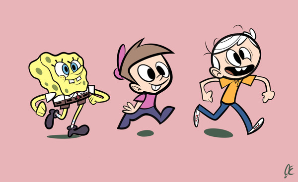 buck teeth trio