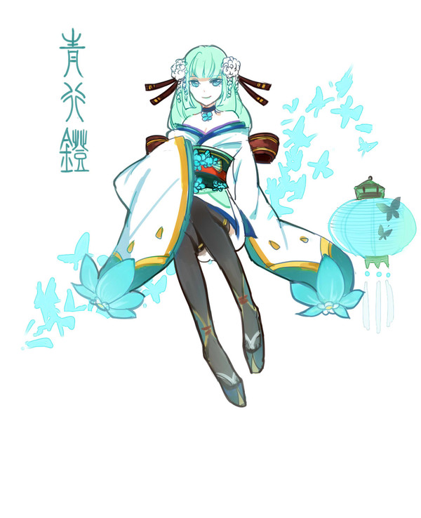 幽蝶花舞