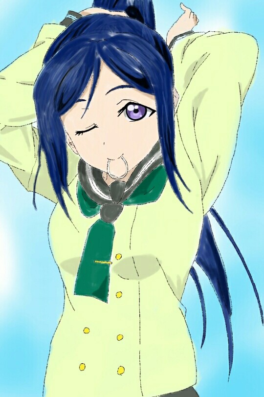果南が急に描きたくなった