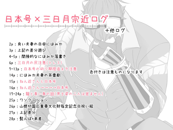 【腐】にほみかログ+他キャラログ