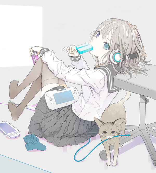 週2で積みゲー崩しに来てくれるJKさん