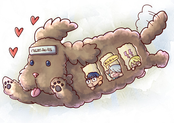 【ユーリ!!!】パロイラスト詰め（8話ネタバレ注意）