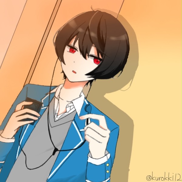 あんスタの朔間凛月描いた