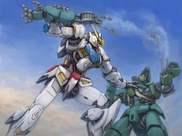 ガンダム・バルバトス（修正、着色版）
