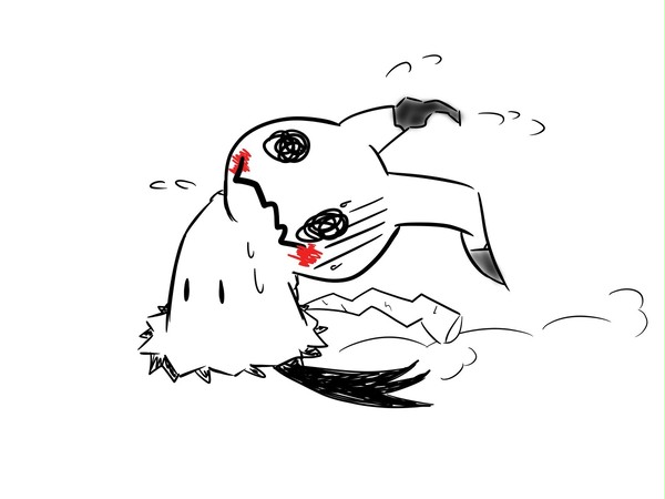 なんとなく焦るミミッキュさん