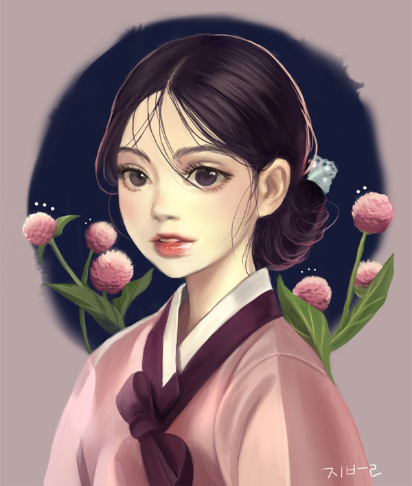 hanbok girl