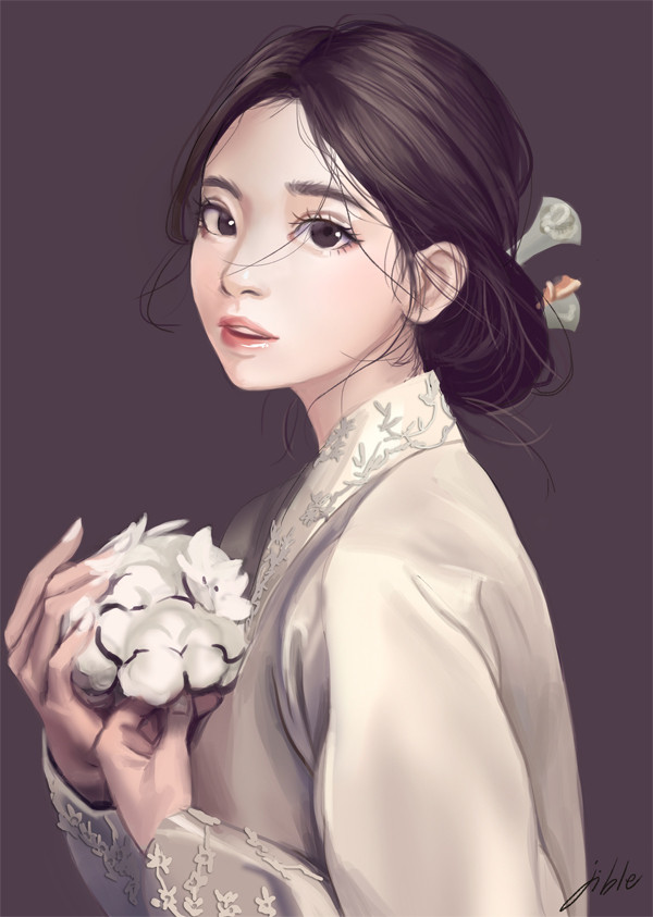 hanbok girl