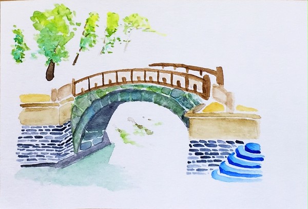 水彩画