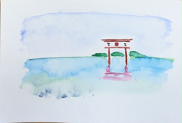 水彩画