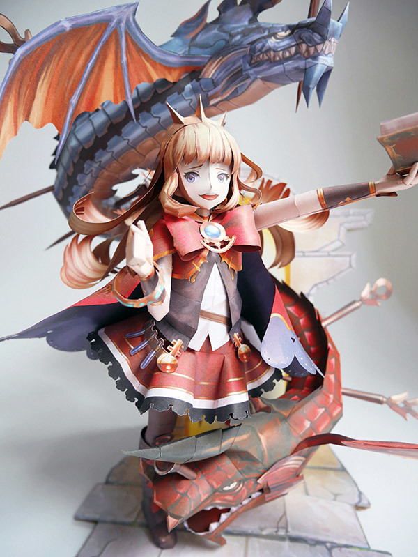 カリオストロ(グラブル) ペーパークラフト