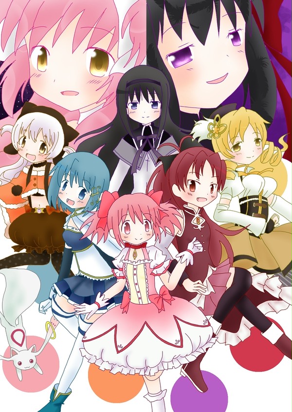 まどマギイベント『カラフル』チラシ絵
