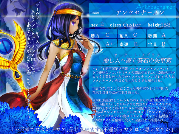 【F/er】アンケセナーメン【サーヴァント】