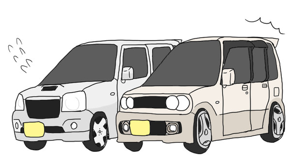 ワゴンRとムーヴパルコ