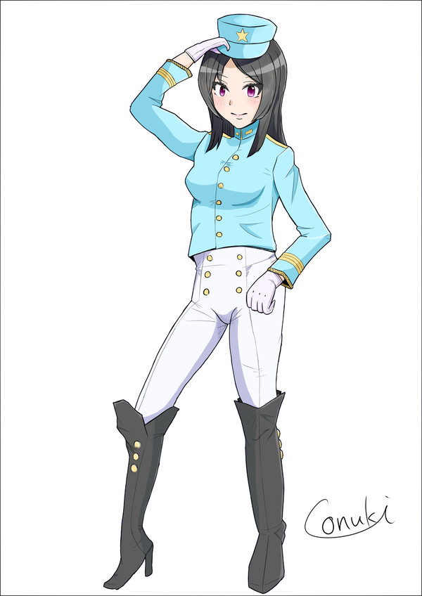 軍服?