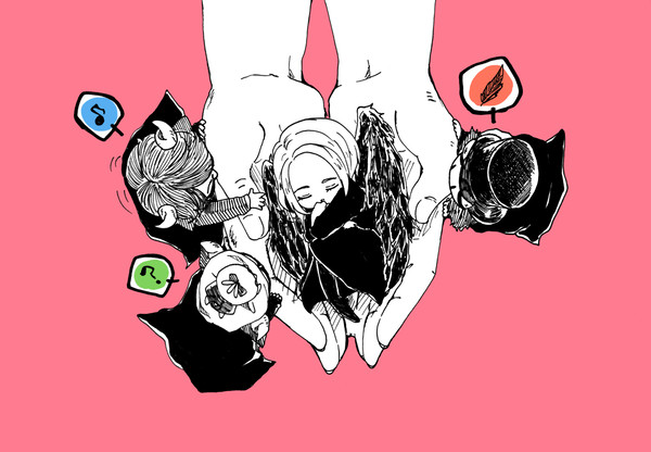 まおーたちとだてんし