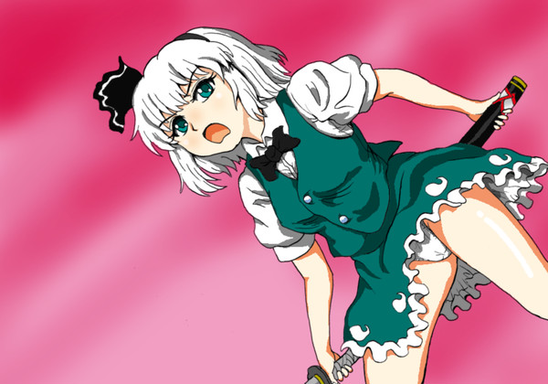 意味の無いパンチラ
