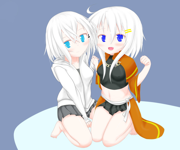 りんごちゃんとなぎさ