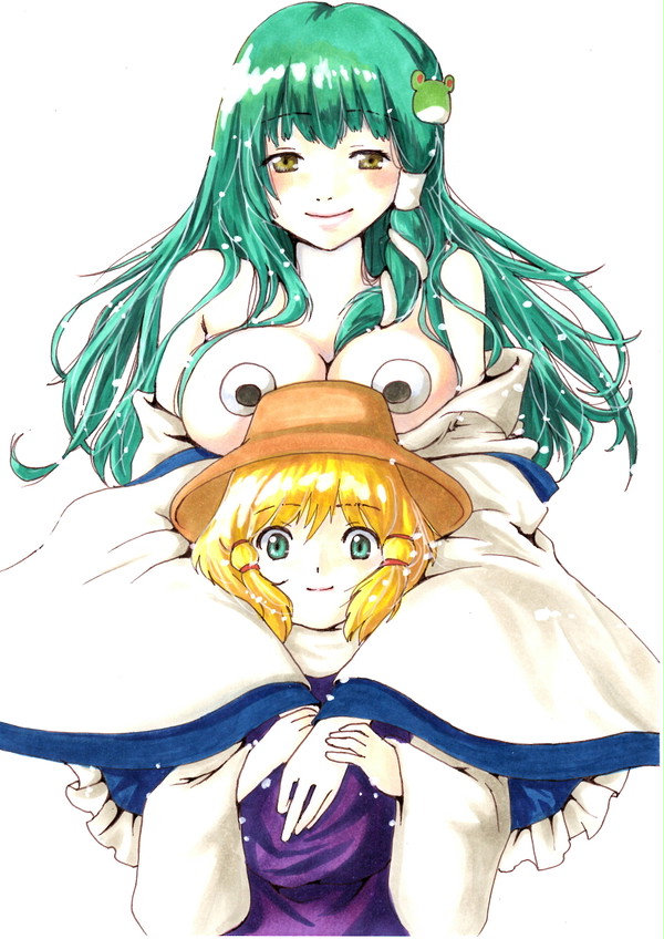 早苗さんとケロちゃん