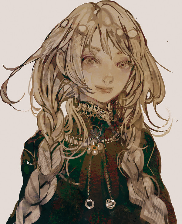 三つ編みさん