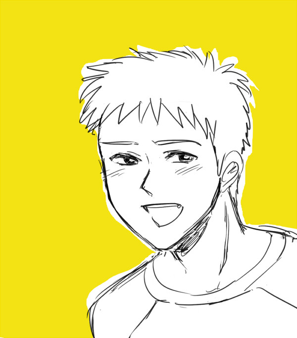 ハンサムたち落書き