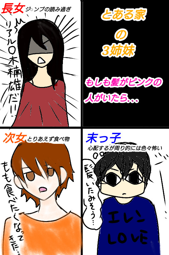 とある家の3姉妹。もしも...