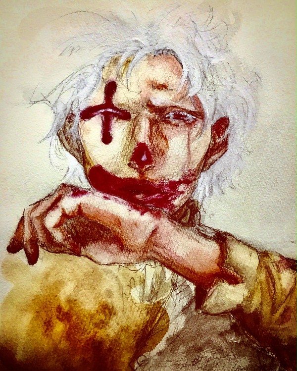 笑顔を拭う。