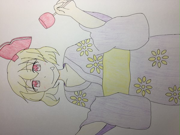 東方 浴衣ルーミア