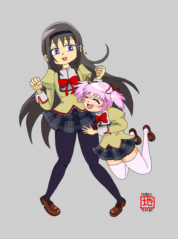 まどほむイチャコラ