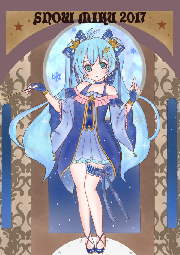 雪ミクさん