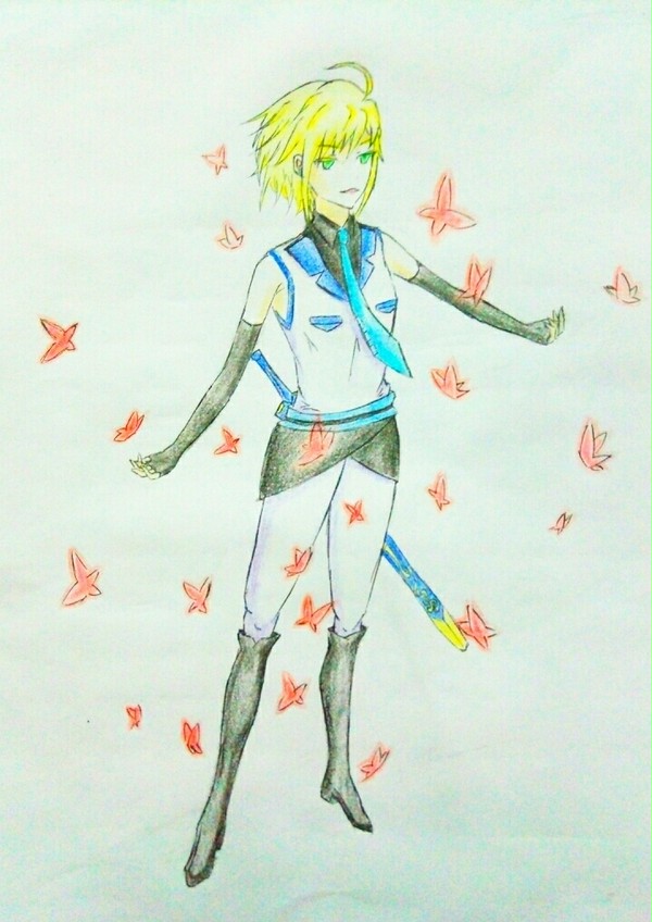 伪saber