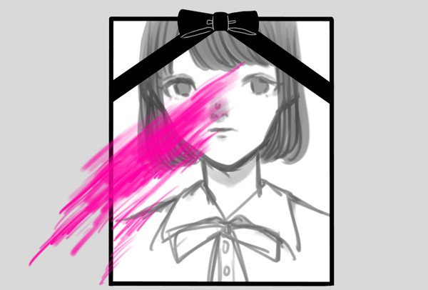 遺影