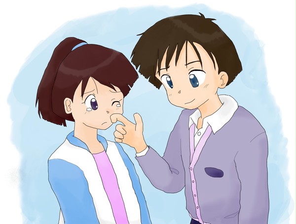 君はよく泣くなぁ