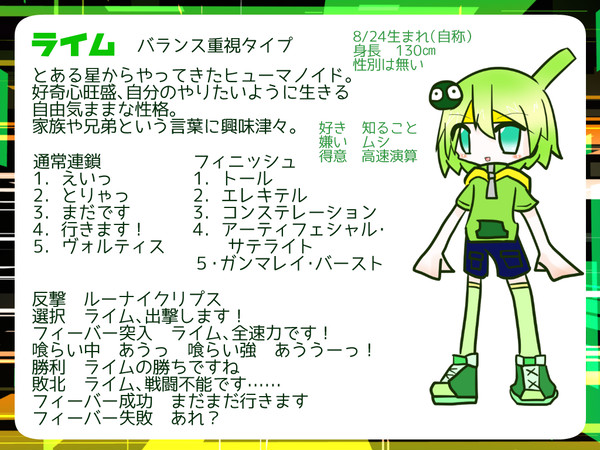 【ぴくぷよ】ライム