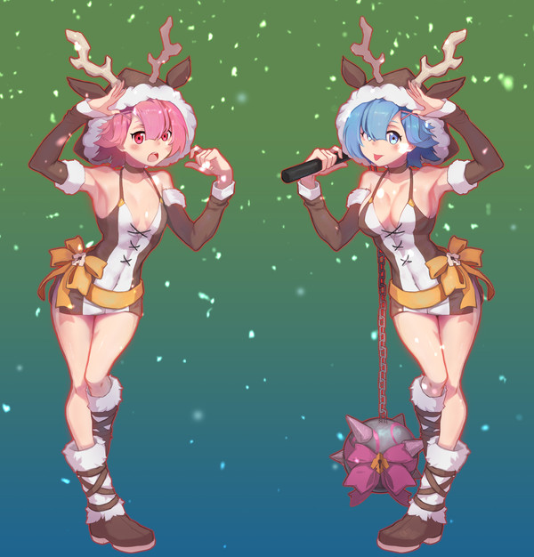 聖誕雷姆and拉姆