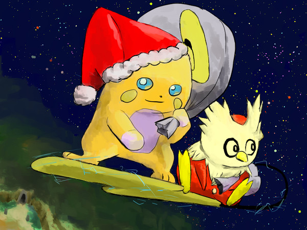 サンタアローライチュウ
