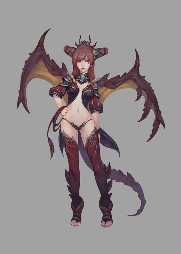 噩梦龙女