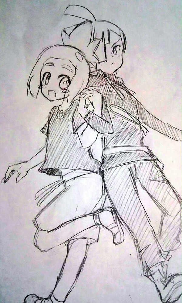 グラハウとミヅリリの落書きまとめ