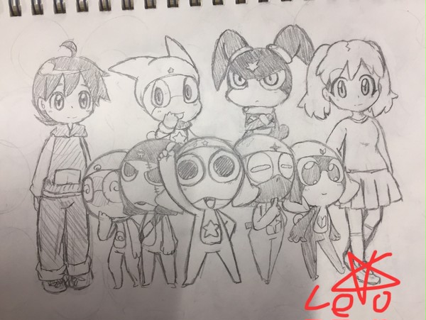 前に諦めた絵を完成させた物
