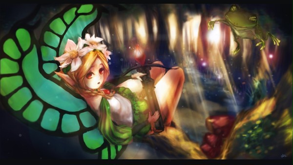 女王とカエル