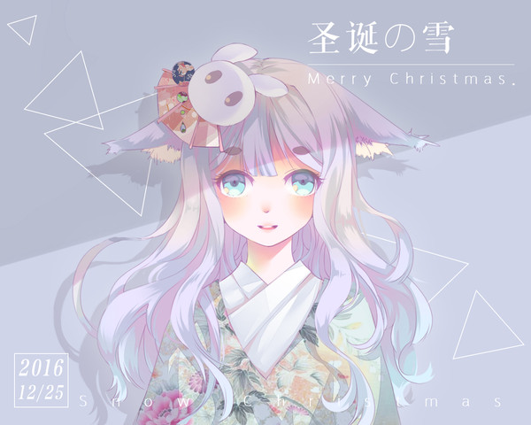圣诞贺图Snow Christmas