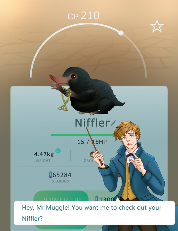 【ファンタビ】ポケGOニュート!