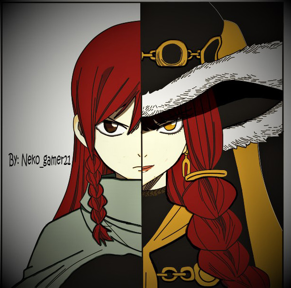 Fairy Tail 514 Erza and Irene