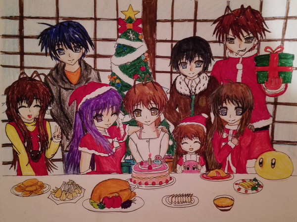 お誕生日おめでとうござ！そして，Merry Christmas！