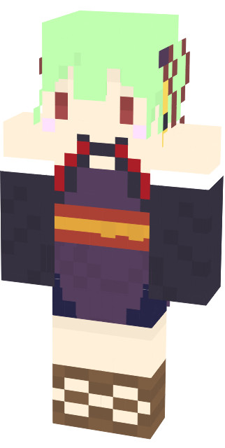 マイクラスキン　千恋＊万花・ムラサメ