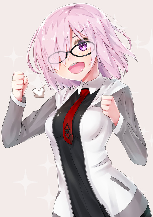 興奮マシュ
